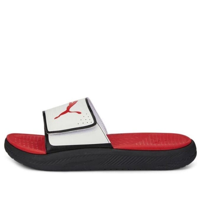 Softride Slide “White Black Red”