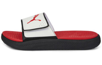Softride Slide “White Black Red”