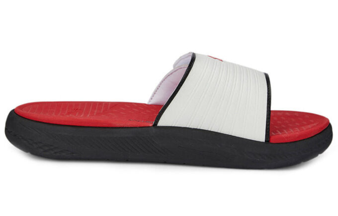 Softride Slide “White Black Red”
