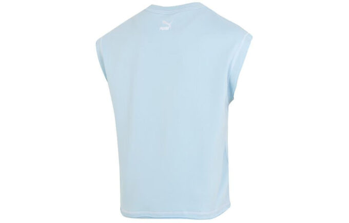 Sole Logo Vest “Pale Blue”