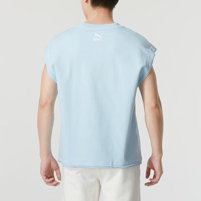 Sole Logo Vest “Pale Blue”