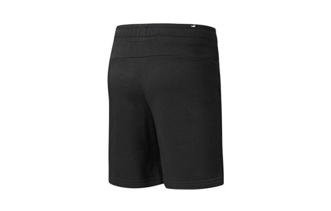Solid Casual Shorts “Black”