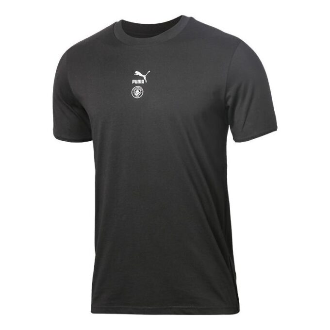 Solid Crew Neck T-Shirt “Black”