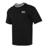 Solid Men Round Neck T-Shirt “Black”