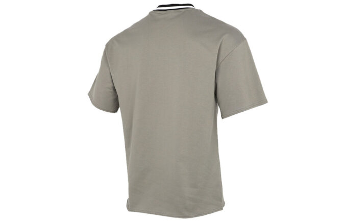 Solid Men Round Neck T-Shirt “Olivegreen”