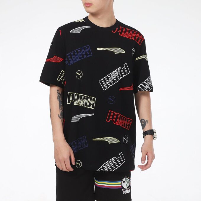 Solid Regular Fit T-Shirt “Black”