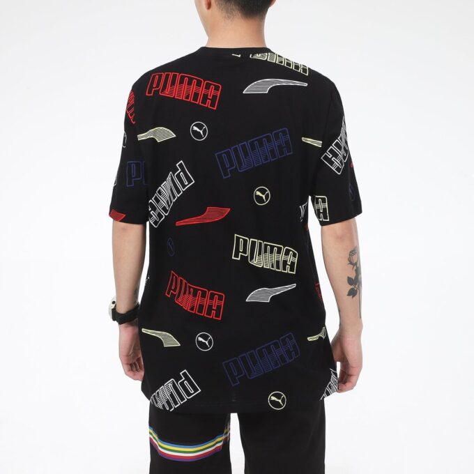 Solid Regular Fit T-Shirt “Black”