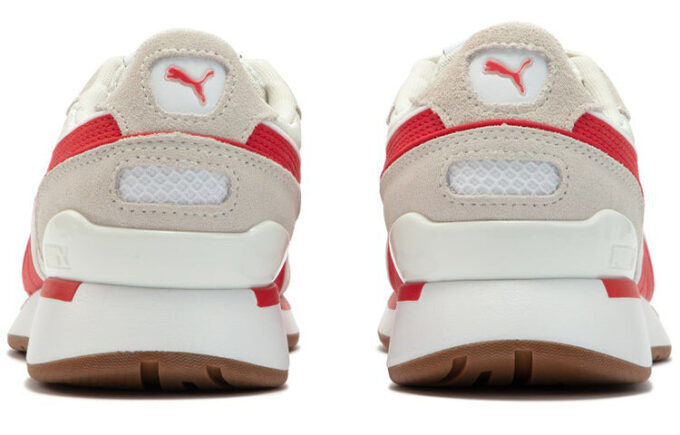 Space Lab Athleisure Casual Sports Shoe Unisex White Red