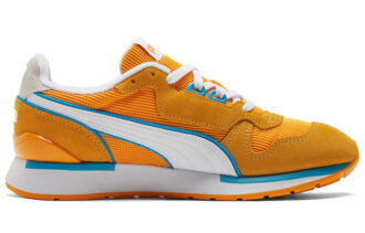 Space Lab Contrast Athleisure Casual Sports Shoe Unisex Yellow