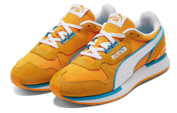 Space Lab Contrast Athleisure Casual Sports Shoe Unisex Yellow