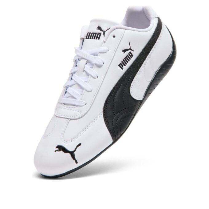 Speedcat Full Leather “White Black”
