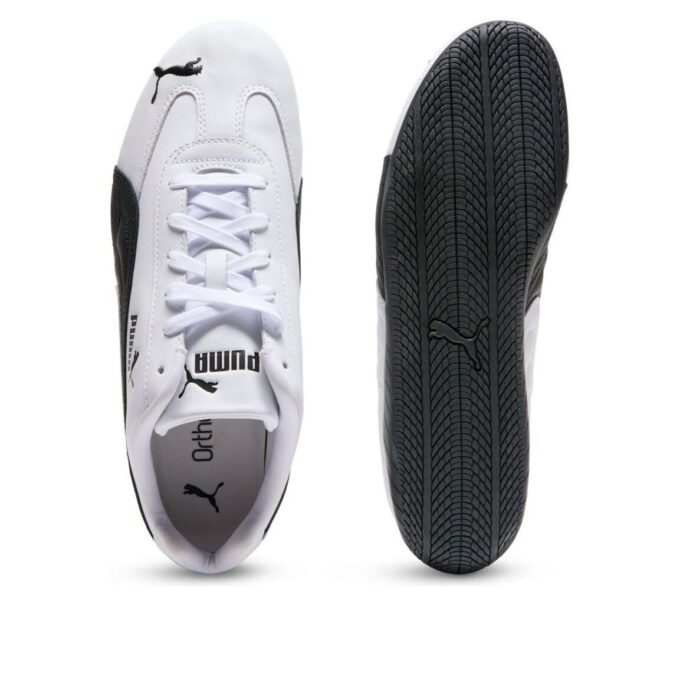 Speedcat Full Leather “White Black”