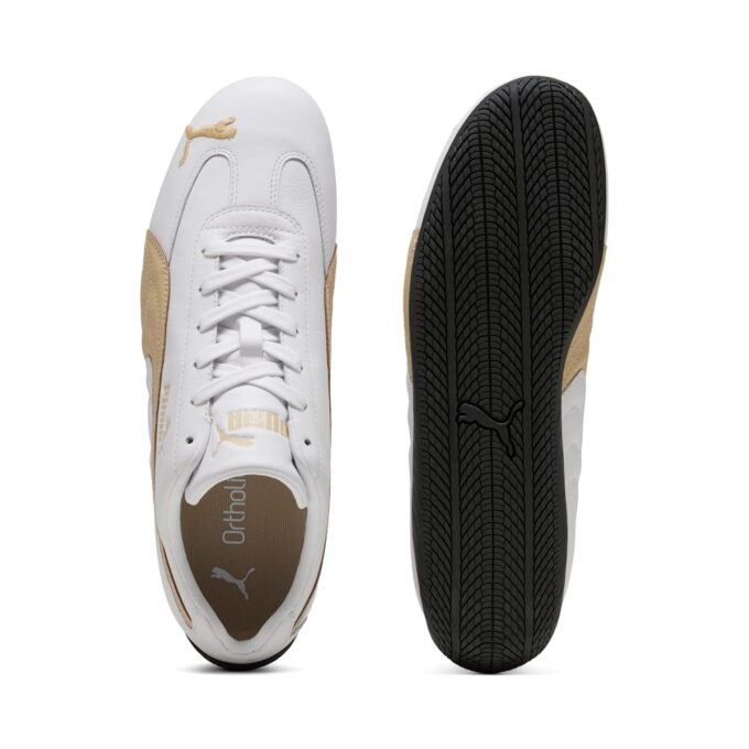 Speedcat Leather “White Toasted Almond”