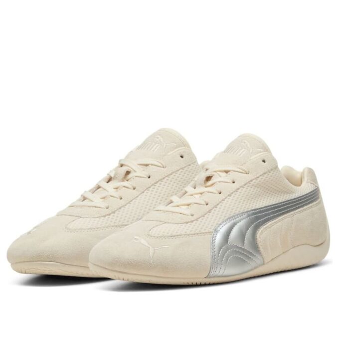 Speedcat Premium “Frosted Ivory Matte Silver”