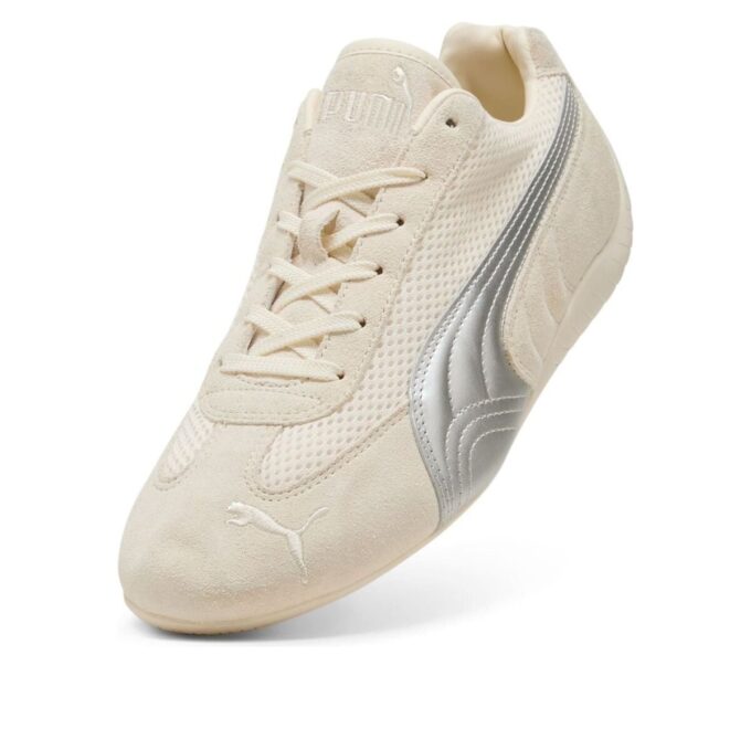 Speedcat Premium “Frosted Ivory Matte Silver”