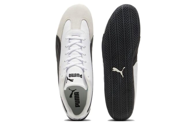 Speedcat Shield Sneakers “White Black”