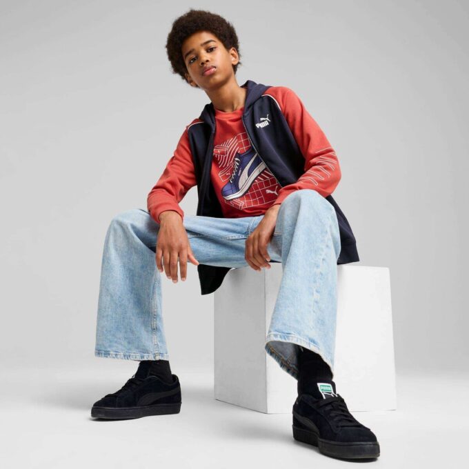 SPORT Big Kids’ Full-Zip Hoodie SPORT Big Kids’ Full-Zip Hoodie