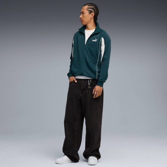 Sport Heritage Men Zip-Up Track Jacket Sport Heritage Men Zip-Up Track Jacket