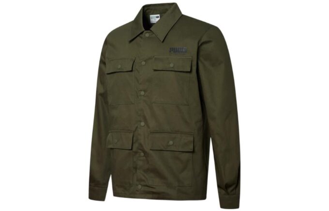 Sport Multi-Pockets Jacket “Green Black”