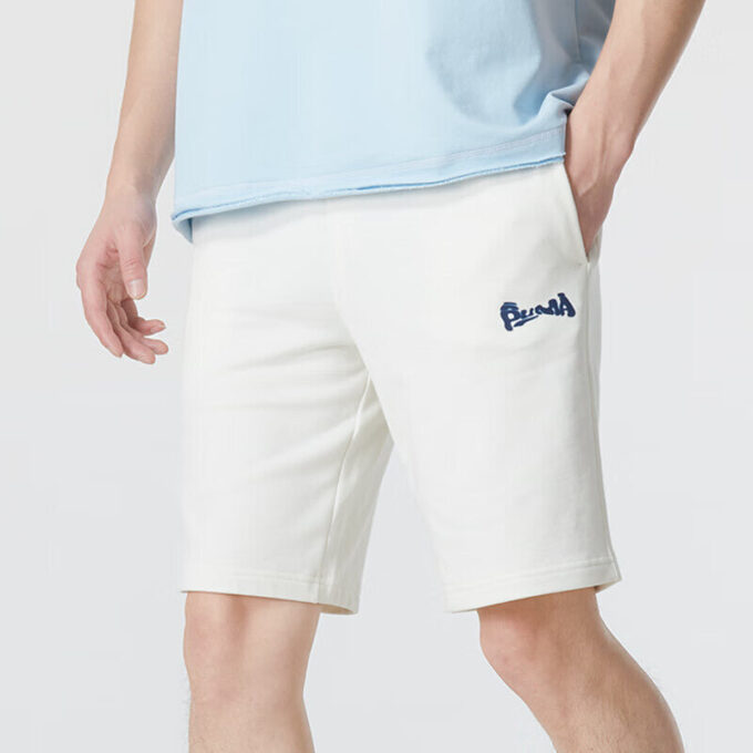 Sport Shorts “White Black”