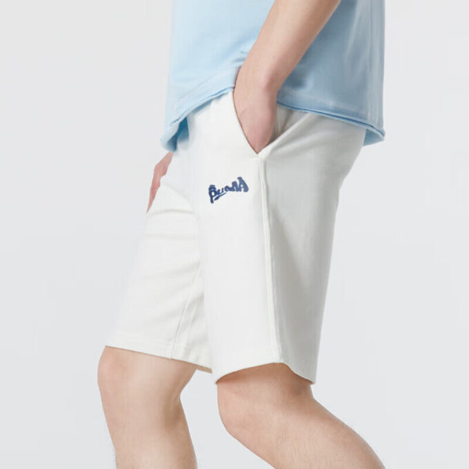 Sport Shorts “White Black”