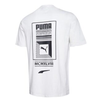 Sport Tee “White Black”