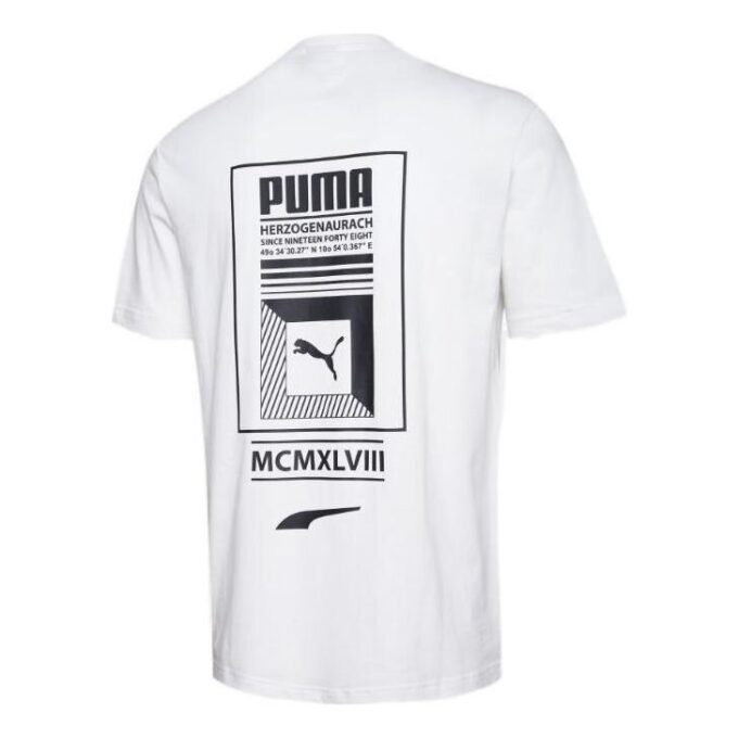 Sport Tee “White Black”