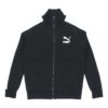 Sports Leisure Knitted Stand-up Collar Jacket Men”s Black