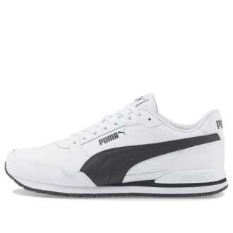 ST Runner v3 Leather “White Black”