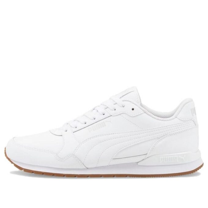 ST Runner v3 Leather “White Gum”