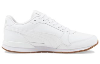 ST Runner v3 Leather “White Gum”