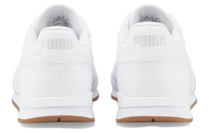 ST Runner v3 Leather “White Gum”