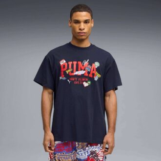 Sticker Pack Men Basketball Tee