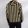 Striped Hoodie “Black Yellow White”