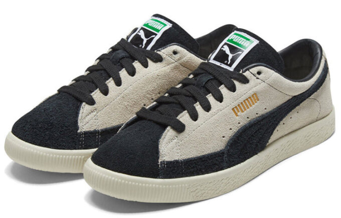 Suede 01 VTG beige black