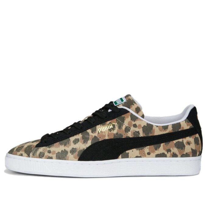 Suede “Animal Print – Granola”