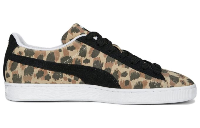 Suede “Animal Print – Granola”