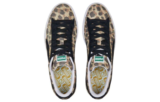 Suede “Animal Print – Granola”
