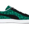 Suede “Animal Print – Grassy Green”