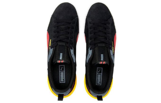 Suede Bloc “Black Yellow Red”