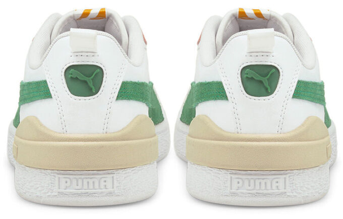 Suede Bloc “White Amazon Green”