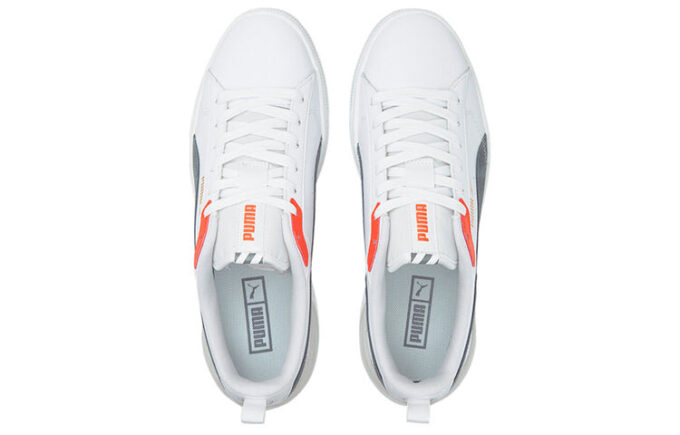 Suede Bloc “White Dark Slate”