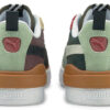 Suede Bloc Wtformstrip Leisure Shoes Green/Red/Beige