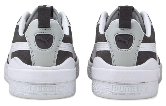 Suede Block Wt Foam Strip 2 “Black White Gray”