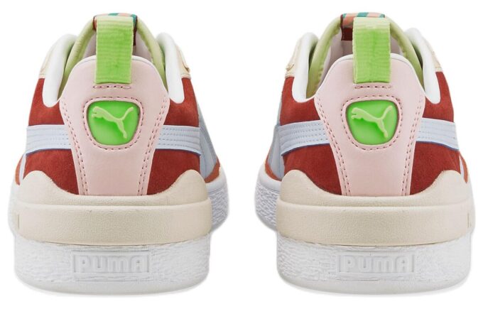 Suede Block Wt Foam Strip 2 “Blue Red White”