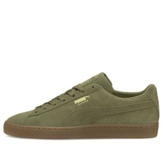 Suede “Burnt Olive Gum”