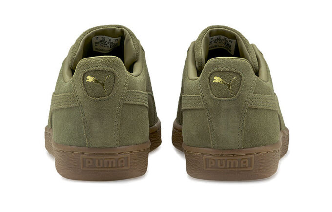 Suede “Burnt Olive Gum”