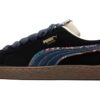 Suede Bz Emb “Black Navy Marzipan Light Blue”