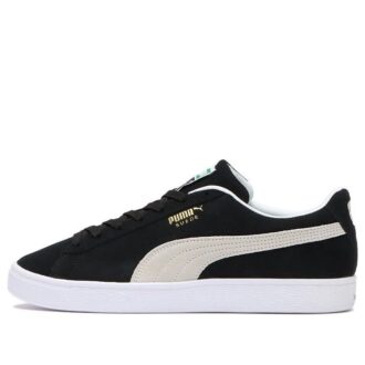Suede Casual Skateboarding Shoes Unisex Black White
