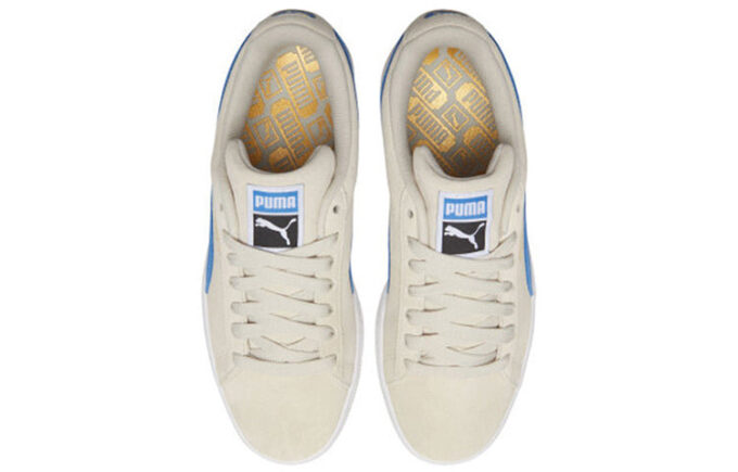 Suede Classic “Creamwhite Blue”